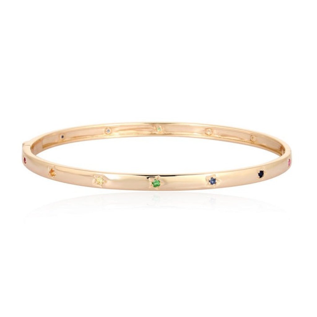 Eternal Horizon 14k Or 18k Upon Request Yellow Gold Diamond Bracelet 4613$